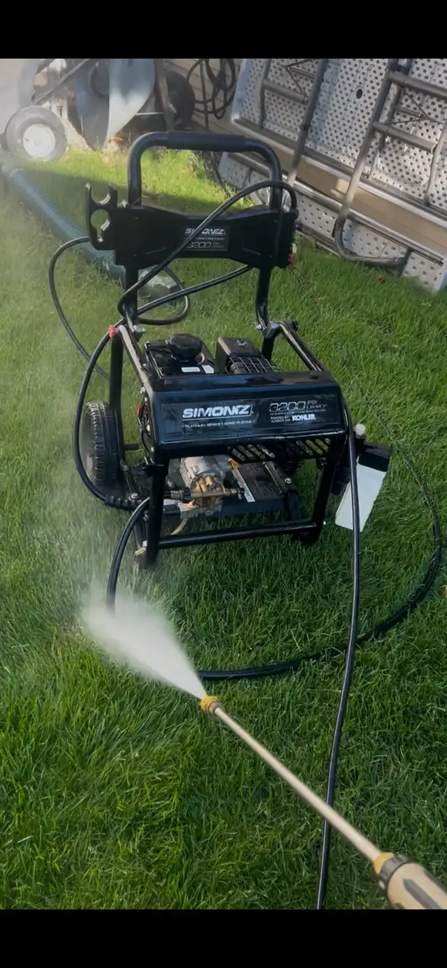 Simmons platinum series 3200 Psi pressure washer