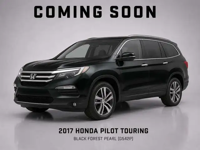 2017 Honda Pilot Touring - V6 | Black Forest Pearl | Cooled Seat