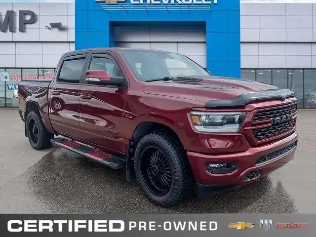 2022 Ram 1500 Sport | 4X4 | Remote Start | Heated Seats | Hitch