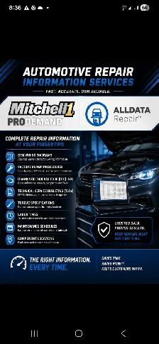 Mitchell prodemand, All data