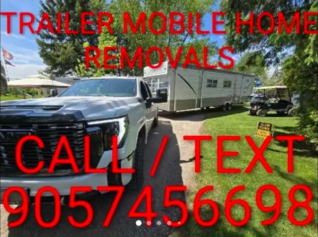 WE REMOVAL PARK MODEL MOBILE HOME RV TRAILER CAMPER 5TH WHEEL