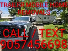 WE REMOVAL PARK MODEL MOBILE HOME RV TRAILER CAMPER 5TH WHEEL