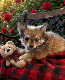 Outgoing and Playfule Pomchi Puppies - Photo 5