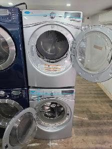 Whirlpool Duet 27' Grey Front-Load Stackable Washer & Dryer Set - Photo 8