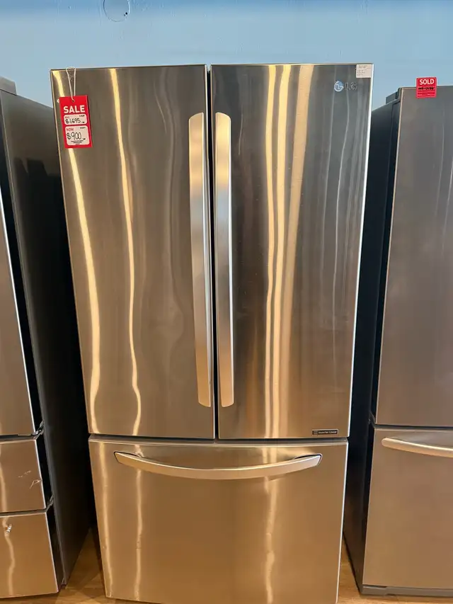 LG "33" Stainless Steel French Door Fridge