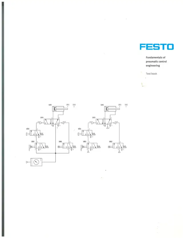 Fundamentals of Pneumatic Control Engineering Textbook