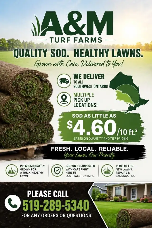 FARM FRESH SOD DAILY