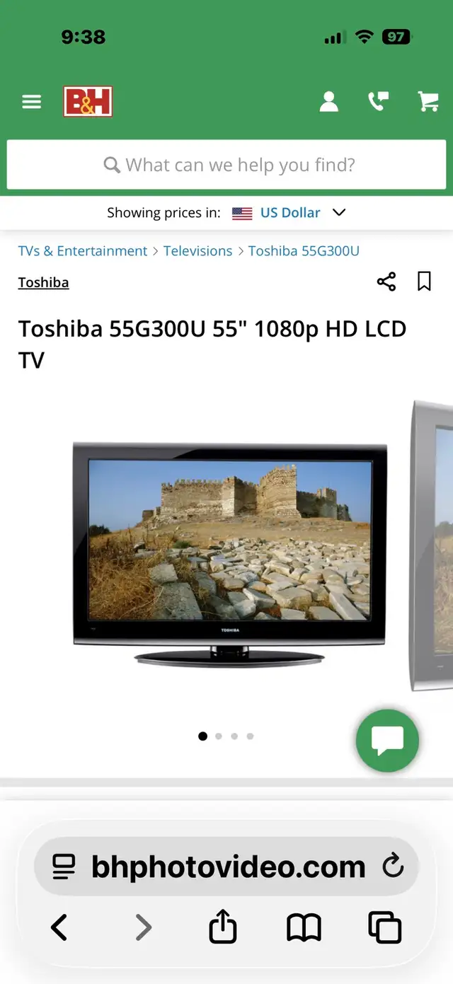 55" Toshiba led tv