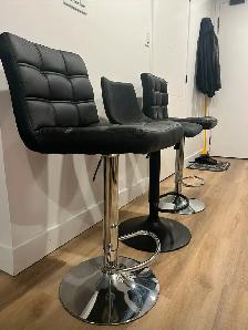 Chaise de bar ajustable