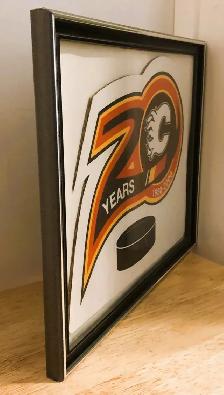 Framed Flames 1980 to 2000 - 20 Yrs Anniv. Cardboard Poster - Photo 2