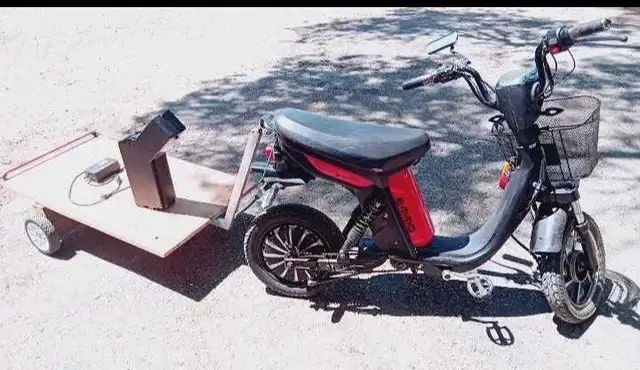 Emmo E-Bike with Custom Trailer