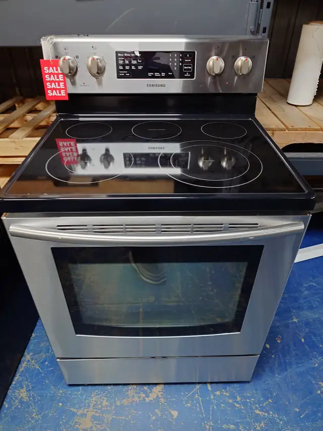 Samsung '30' Stainless Steel Freestanding Electric Range on Sale