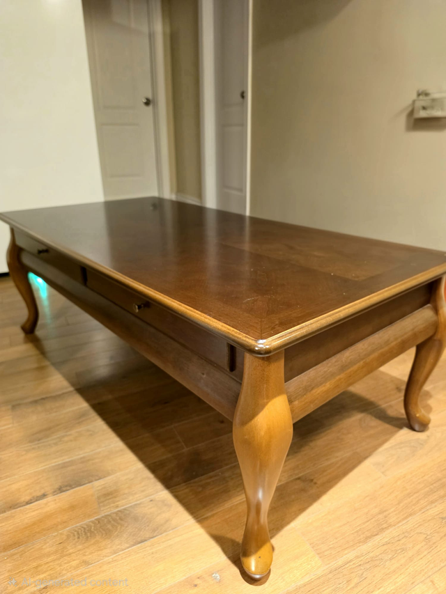 Classic Wooden Coffee Table