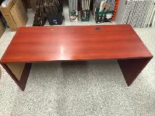 Executive Office Desk - Cherry Finish