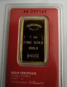 Valcambi Suisse 1 oz .9999 Fine Gold Bar- $5895.00 - Photo 2
