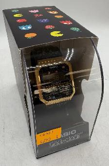 Casio Digital a100we Pac-Man Watch with Box & Papers