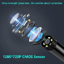 1920P HD Endoscope with 5.9ft Semi-Rigid, Endoscope Camera - Photo 2