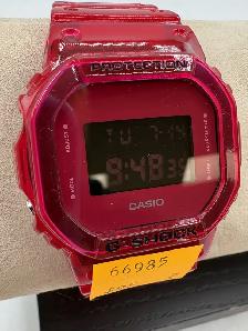 Casio Digital Watches (Transparent Blue & Red, and Solid White) - Photo 2