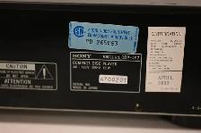 Sony CD Player compact disc player Model cdp-497 Used good - Photo 9
