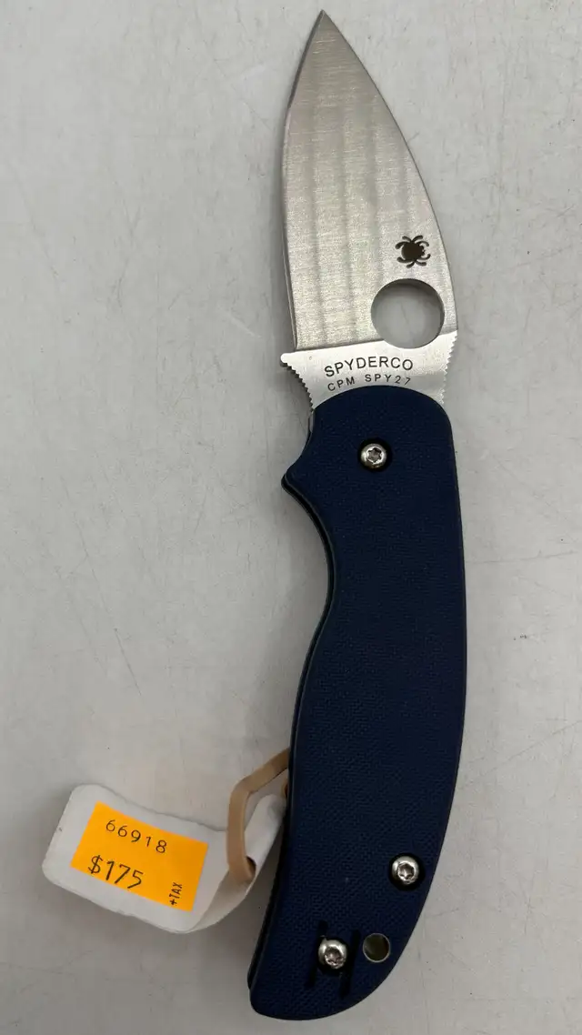 Spyderco Sage 5 CPM Spy27 Folding Knife