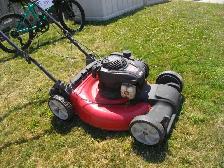 PUSH MOWER NOT SURE IF IT RUNS WAS LEFT IN STORAGE UNIT