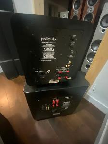 8 pc Polk Audio Speaker setup - Photo 7