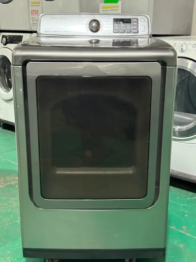 Samsung Front Load Dryer DVE50M7450P/AC (D7533) $198 Pickup Sale