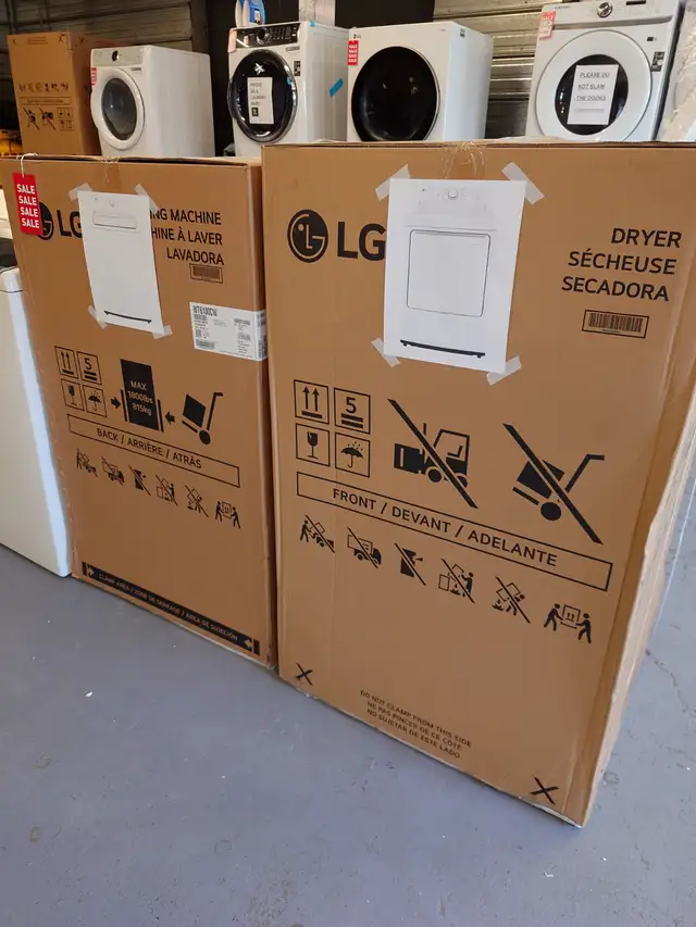 LG '27' White Top Load Washer & Dryer Set on Sale‼️