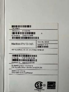 MacBook Pro 13' (2020) 16M, 2TB storage, defective - Photo 2