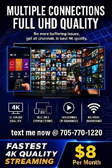 Premium 4K Streaming