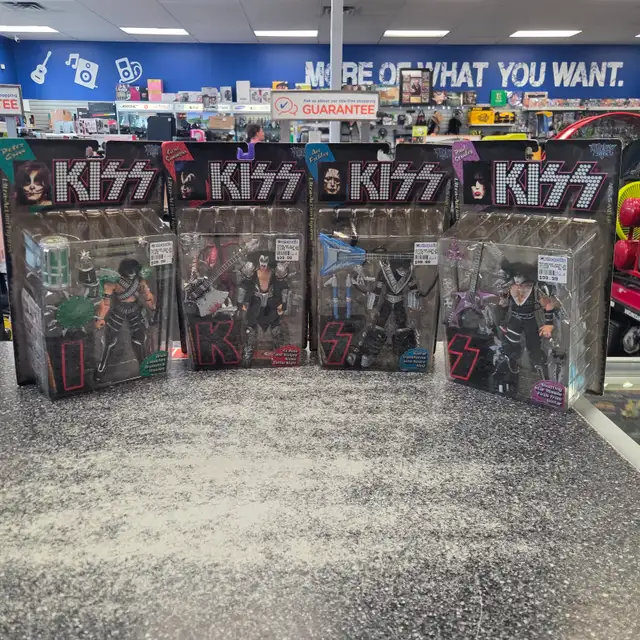 Mcfarlane KISS Ultra-Action Figures Set of 4 @ Cashopolis!!