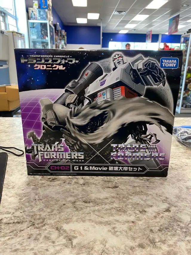 Takara Transformers Chronicle G1 & Movie Megatron @ Cashopolis