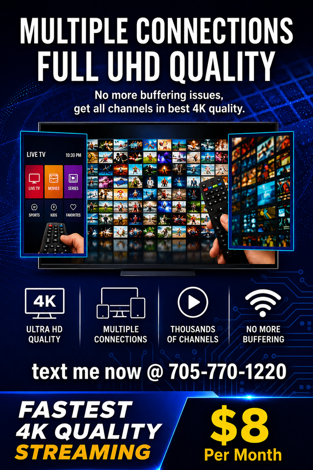 Premium 4K Streaming