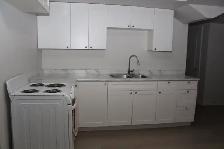 One bedroom basement apartment