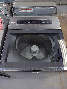 Whirlpool '27' Chrome Shadow Top Load Washer/Dryer Set on Sale‼️ - Photo 3