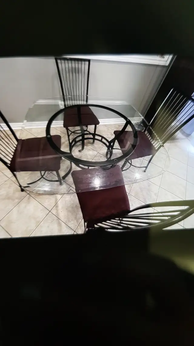 Glass Dining Table
