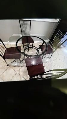 Glass Dining Table