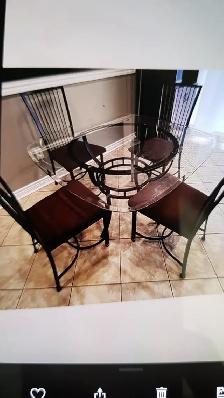 Glass Dining Table - Photo 2
