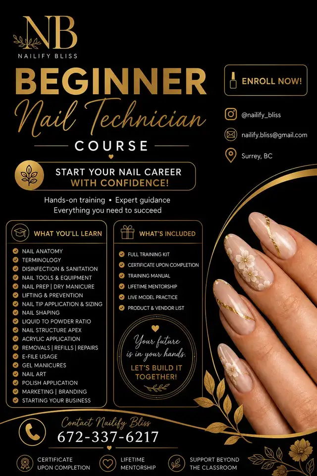 Nail Tech course