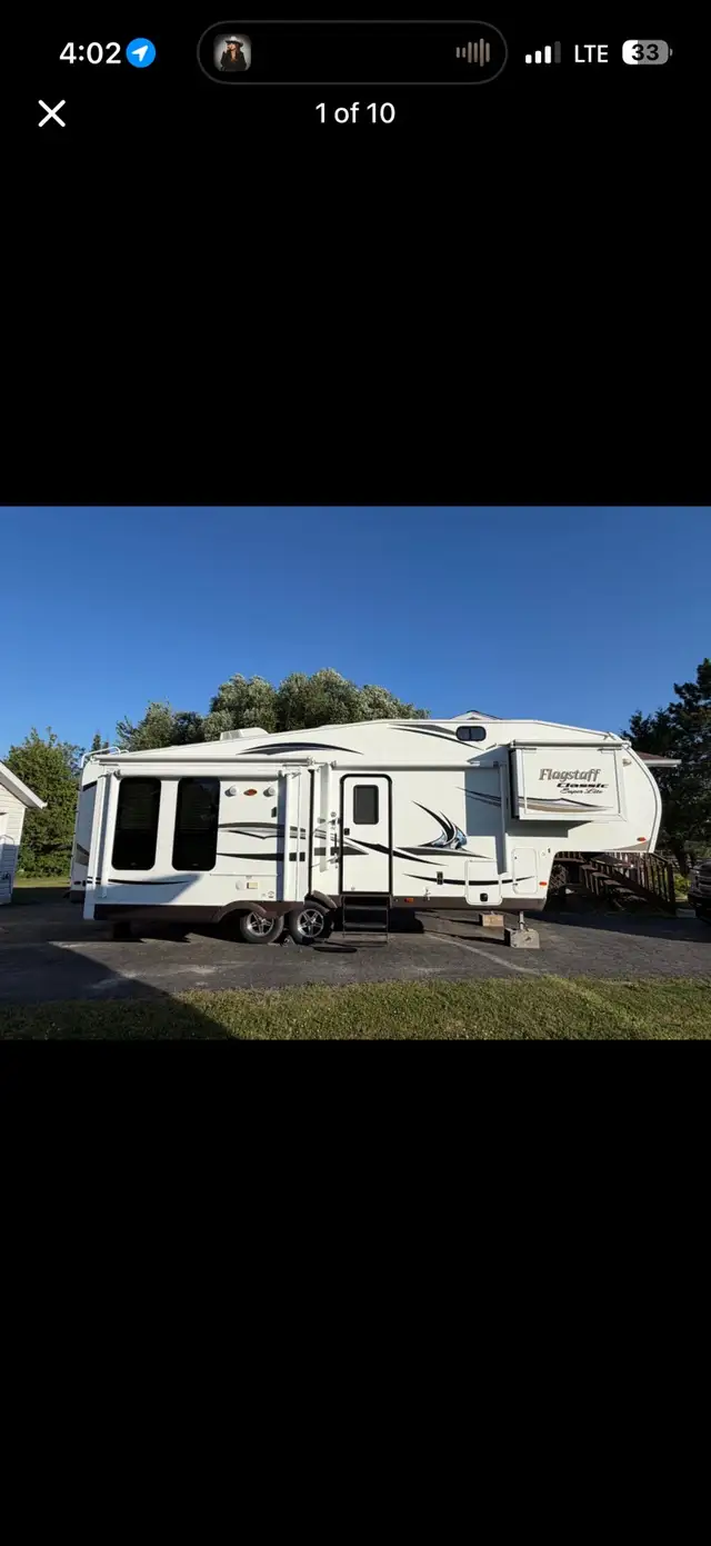 2014 Flag staff classic super lite series 28 foot 5th wheel