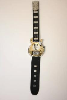Gibson Les Paul SG Guitar Watch Two-tone Wristwatch with Case - Photo 2