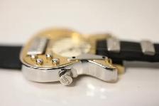 Gibson Les Paul SG Guitar Watch Two-tone Wristwatch with Case - Photo 6