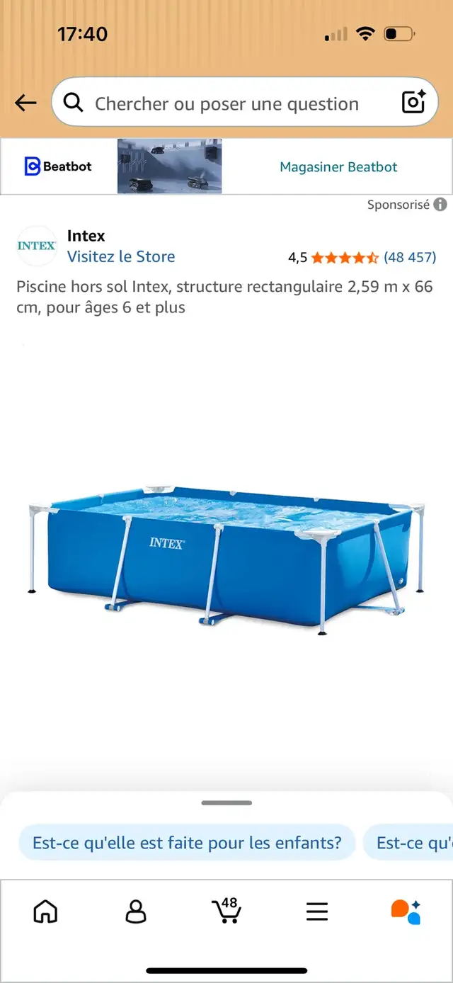 piscine à vendre