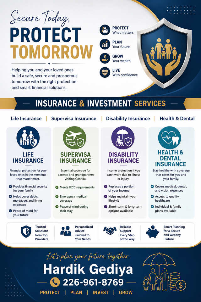 Life Insurance | Supervisa Insurance | Disability Insurance