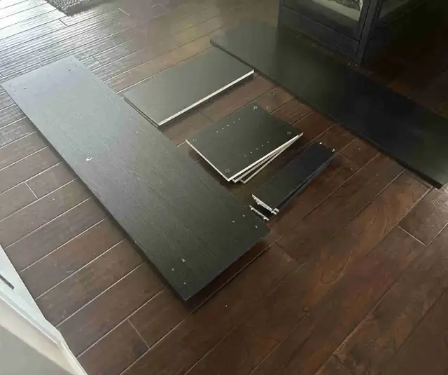 Black TV Stand
