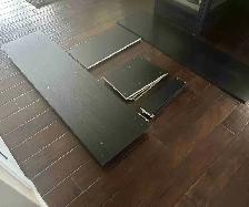 Black TV Stand