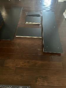 Black TV Stand - Photo 3