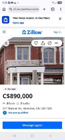 Semi Detached house in Waterdown.