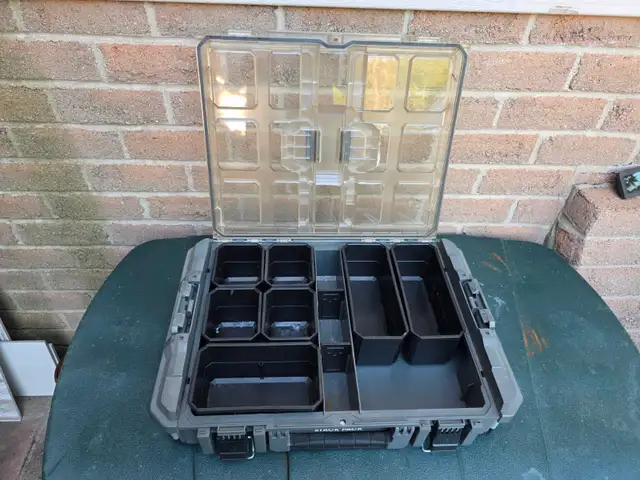 FLEX FL-FS1301 STACK PACK-Organizer Box Parts Removable Bins