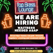 waitress needed